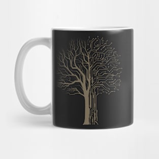 Digital Tree Mug